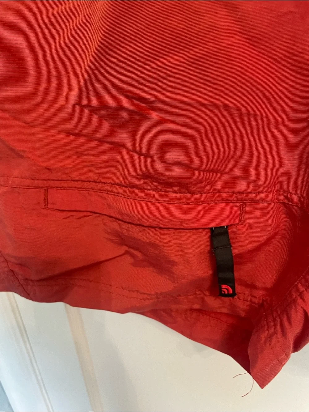 The North Face Men's Class V Belted Cargo Shorts Red Size L (Est) No Tag - Picture 4 of 11